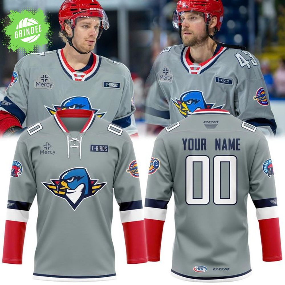 Springfield Thunderbirds 2025 New HocKey Jersey Springfield Thunderbirds 2025 New HocKey Jersey