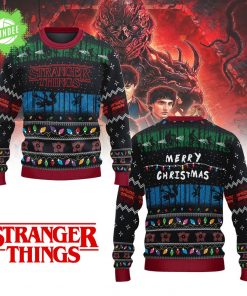 Stranger Things Ugly Christmas Sweater Gift For Fans