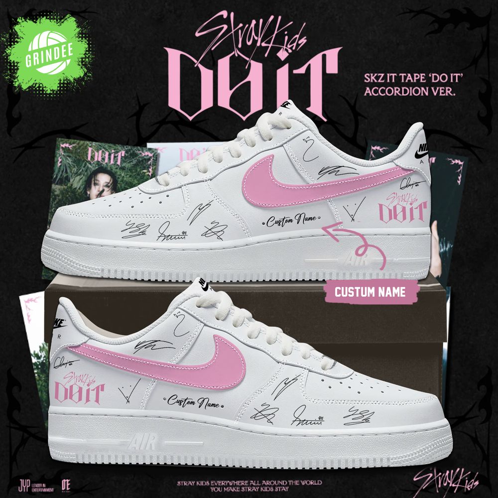 Stray Kids Limited Edition Dominate World Tour AF1 Shoes Stray Kids Limited Edition Dominate World Tour AF1 Shoes