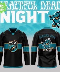 Tahoe Knight Monsters Grateful Dead Nights 2025 Combo Hockey Jersey
