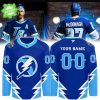 Roanoke Rail Yard Dawgs 2025 Light Blue Hockey Jersey
