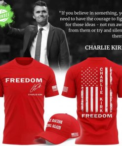 Target Charlie Kirk Freedom T-shirt (Red)