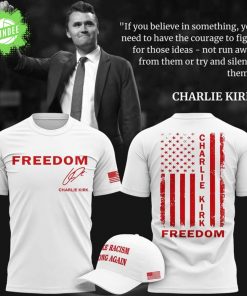 Target Charlie Kirk Freedom T-shirt (White)