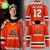 Tennessee Ice Hockey Chuck-A-Puck Uniform Hockey Jersey Custom Name, Number Tennessee Ice Hockey Chuck-A-Puck Uniform Hockey Jersey Custom Name, Number