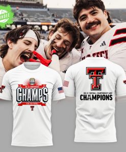 Texas Tech W Tshirt- We are champions 2025