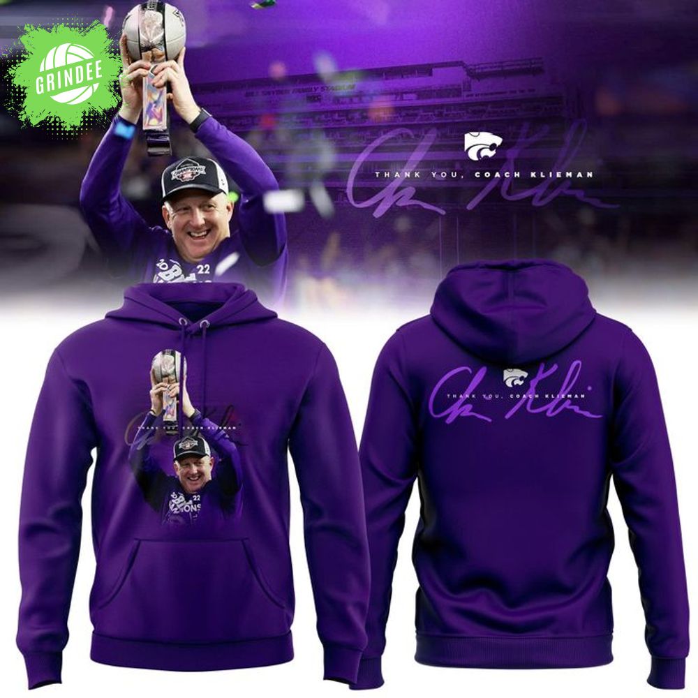 Thank You Coach Klieman Hoodie Thank You Coach Klieman Hoodie