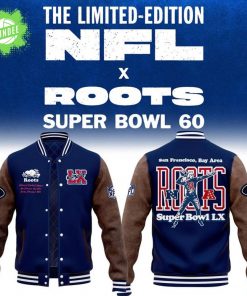 The NFL Canada x Roots collection Varsity Jacket