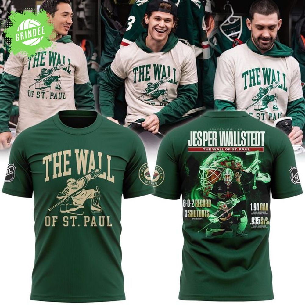 The Wall Of St. Paul T-Shirt (Green) The Wall Of St. Paul T-Shirt (Green)