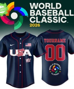 USA Baseball 2026 World Baseball Classic Uniform