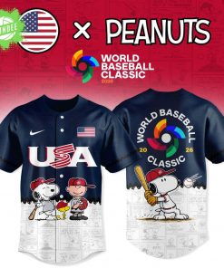 USA Baseball x Peanut 2026 World Baseball Jersey