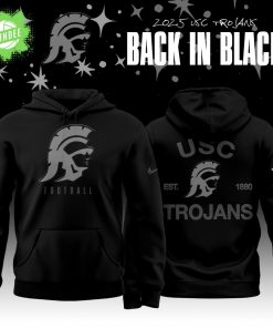 USC Trojans football Back In Black 2025 Special Edition Hoodie