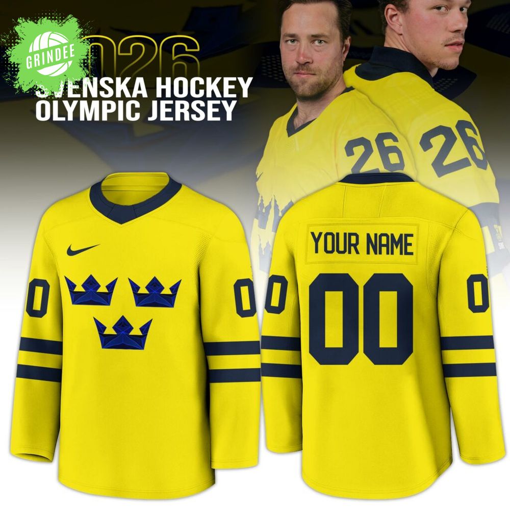 Unisex Sweden Olympic 2026 National Ice Hockey Team Jersey Unisex Sweden Olympic 2026 National Ice Hockey Team Jersey