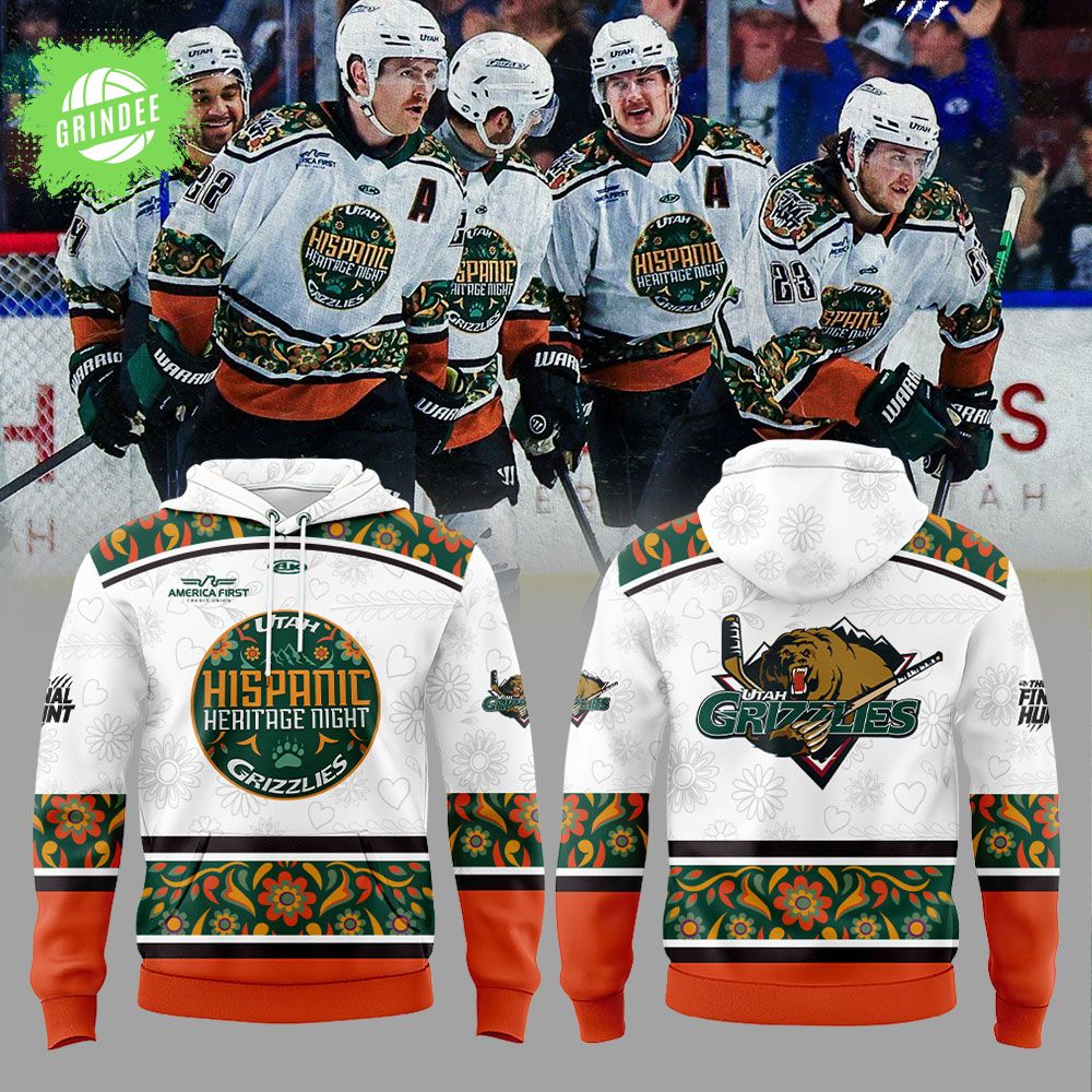 Utah Grizzlies Hispanic Heritage Night! 2025 Combo Hoodie Utah Grizzlies Hispanic Heritage Night! 2025 Combo Hoodie