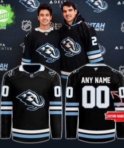 Utah Mammoth 2025 New Edition Black Hockey Jersey
