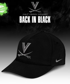 Virginia Cavaliers ‘Back in Black’ 2025 Special Edition Hoodie