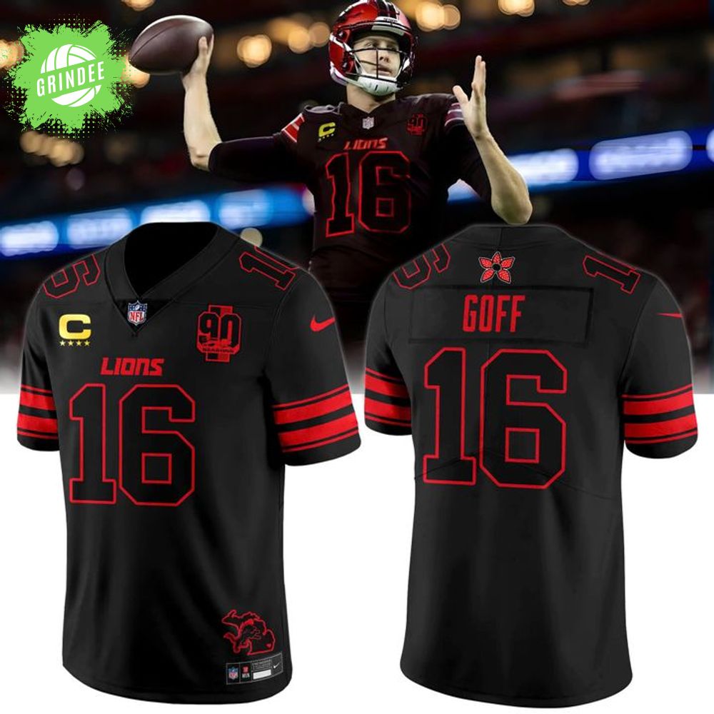 ions "Stranger Things Edition" Limited Jersey - Goff 16 ions "Stranger Things Edition" Limited Jersey - Goff 16