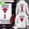 Exclusive SIGNED D-Rose Hoodie Chicago Bulls – Black