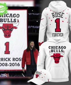 2026 Limited edition SIGNED D-Rose Hoodie Chicago Bulls for fans