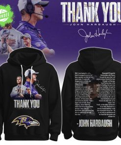 BAL Ravens Coach “John Harbaugh” Appreciation Hoodie