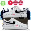 Miami Hurricanes | Premium NCAA Fiesta Bowl Champions AF1 Shoes