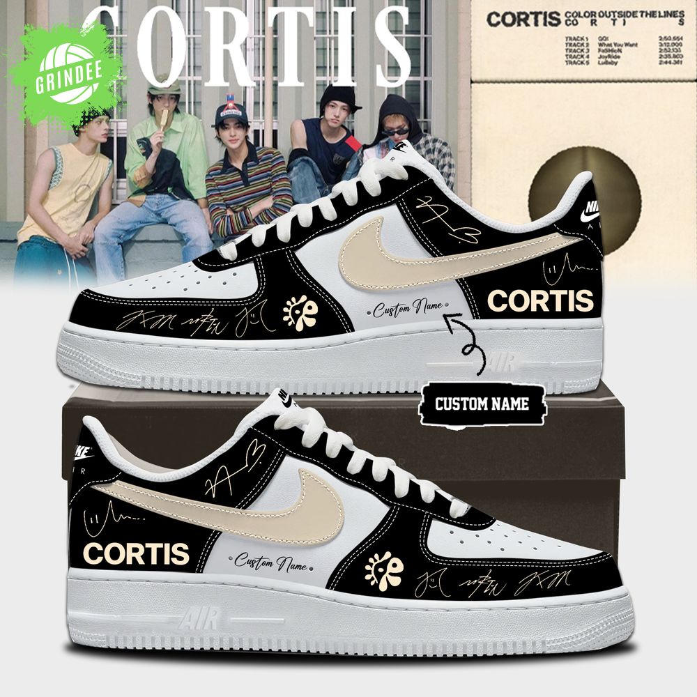 CORTIS ”COLOR OUTSIDE THE LINES” Limited Edition Signature – AF1 Shoes CORTIS ”COLOR OUTSIDE THE LINES” Limited Edition Signature – AF1 Shoes