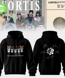 CORTIS ”COLOR OUTSIDE THE LINES” Limited Edition Signature Black Hoodie
