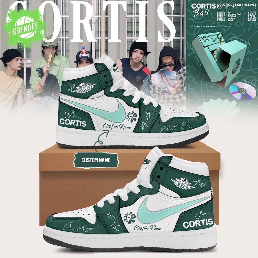CORTIS ”COLOR OUTSIDE THE LINES” Limited Edition Signature – Shoes CORTIS ”COLOR OUTSIDE THE LINES” Limited Edition Signature – Shoes