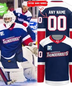 Evansville Thunderbolts 2026 New Special Hockey Jersey