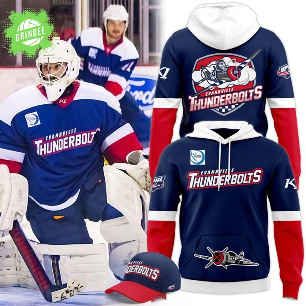 Evansville Thunderbolts 2026 New Special Hoodie Evansville Thunderbolts 2026 New Special Hoodie