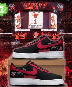 Exclusive SIGNED D-Rose New Shoes Chicago Bulls – Black