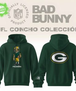 Green Bay Packers x Bad Bunny Hoodie – Official NFL Concho Collection
