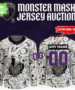 Greensboro Gargoyles BOO-tiful game-worn Monster Mash Jersey