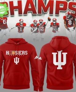 INDIANA HOOS 🏈 Rose Bowl x Peach Bowl Champs Hoodie