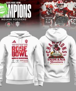 Indiana Hoosiers 2026 Rose Bowl Champions Special Edition Hoodie