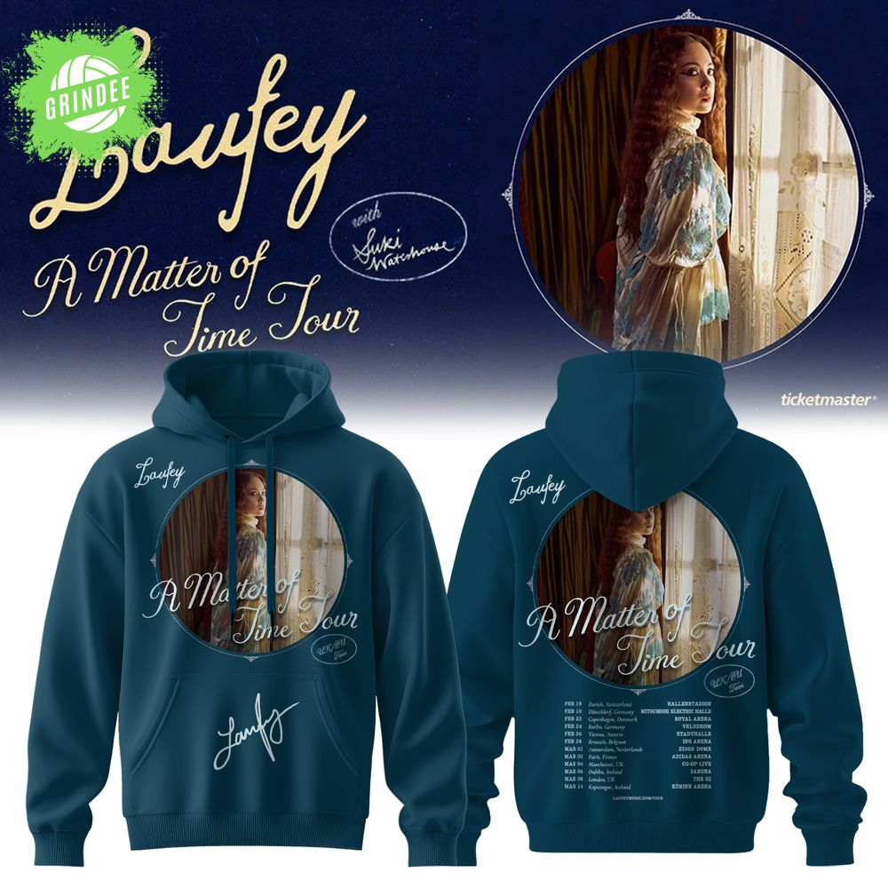 Laufey’s A Matter Of Time Tour Hoodie Laufey’s A Matter Of Time Tour Hoodie