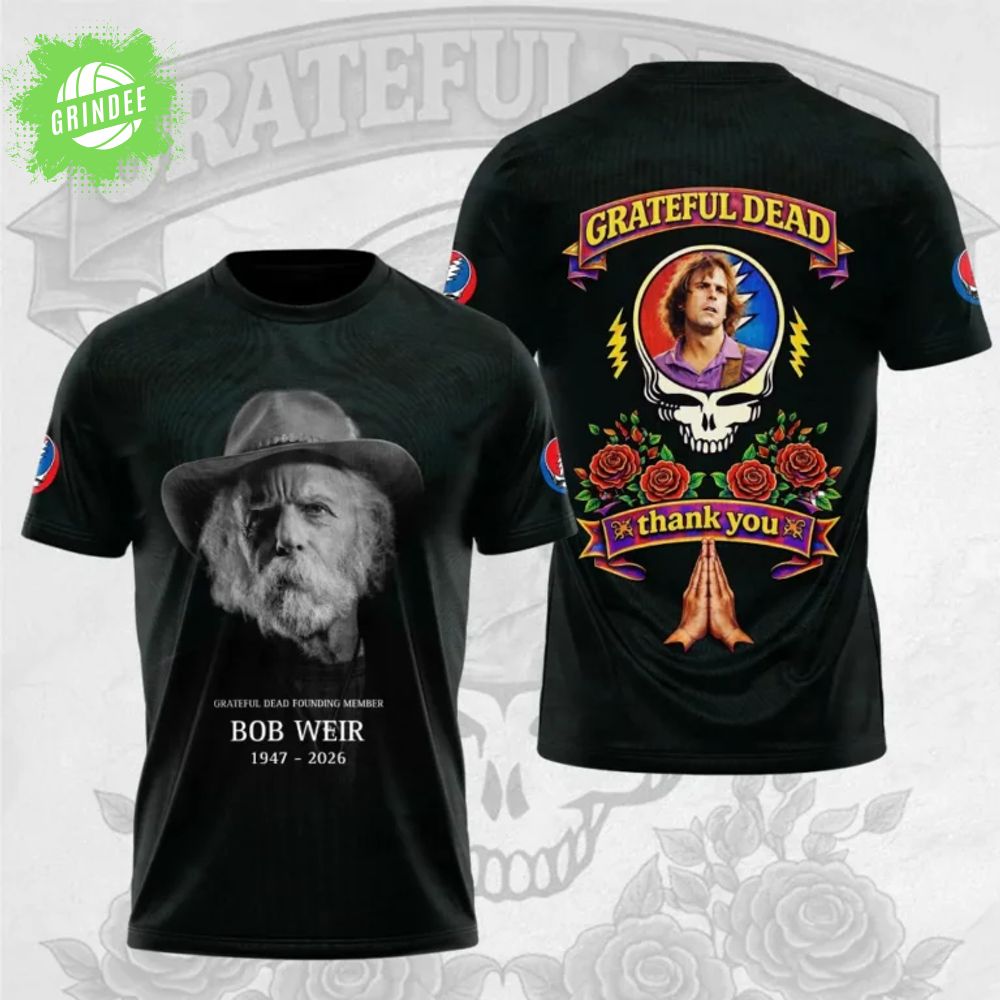 Limited Edition In Loving Memory Of Bob Weir Limited Editon Shirt Limited Edition In Loving Memory Of Bob Weir Limited Editon Shirt