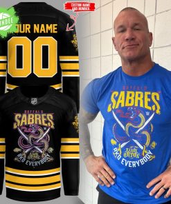 Limited Edition Sabres x Cody Rhodes Custom Jersey
