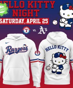 Limited Edition Texas Rangers x Hello Kitty Night Hoodie 2026