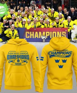 Limited Editon World Junior Champions Yellow Hoodie
