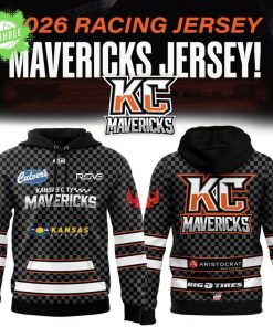 Limited edition Kansas City Mavericks 2026 Racing Hoodie