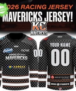 Limited edition Kansas City Mavericks 2026 Racing Jersey