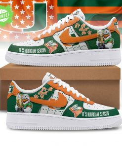 Miami Hurricanes | Premium NCAA Fiesta Bowl Champions AF1 Shoes