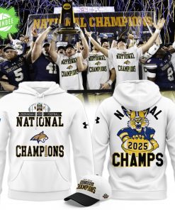 Official Montana State Football Champions Hoodie – White (Updated Version)