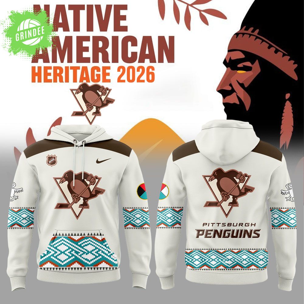 P Penguins Native American Heritage Night 2026 Combo Hoodie P Penguins Native American Heritage Night 2026 Combo Hoodie