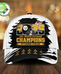Pittsburgh Steelers | Premium NFL AFC North Champions Classic Cap