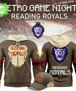 Reading Royals 2026 𝙍𝙚𝙩𝙧𝙤 𝙂𝙖𝙢𝙚 𝙉𝙞𝙜𝙝𝙩 Hoodie