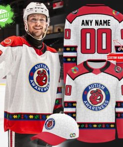 Rockford IceHogs 2026 Autism Awareness Specialty Jerseys