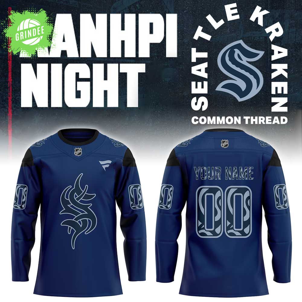S Kraken AANHPI Night 2026 Hockey Jersey Custom Name, Number S Kraken AANHPI Night 2026 Hockey Jersey Custom Name, Number