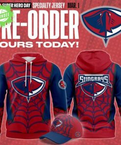 South Carolina Stingrays ” MARVEL Super Hero Day ” Special Hoodie