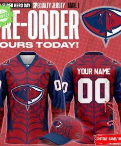 South Carolina Stingrays ” MARVEL Super Hero Day ” Special Jersey
